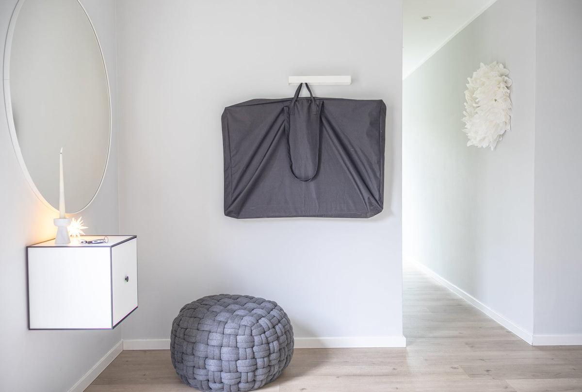 Tragetasche für wiederverwendbare Pappküchen und Home-Staging-Zubehör
