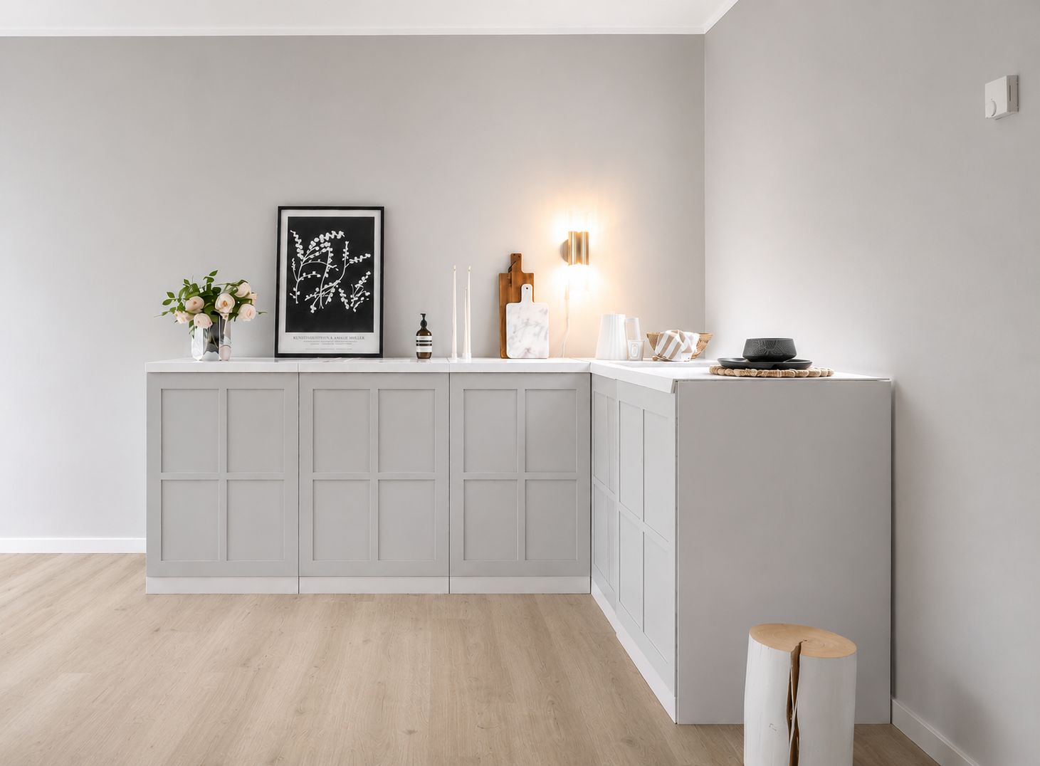 Home Staging Hjørnekøkken Smart L (5 farvevarianter)