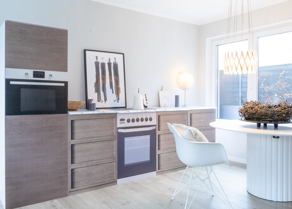 Modulo cucina KARLSSON effetto legno | Cucina per Home Staging