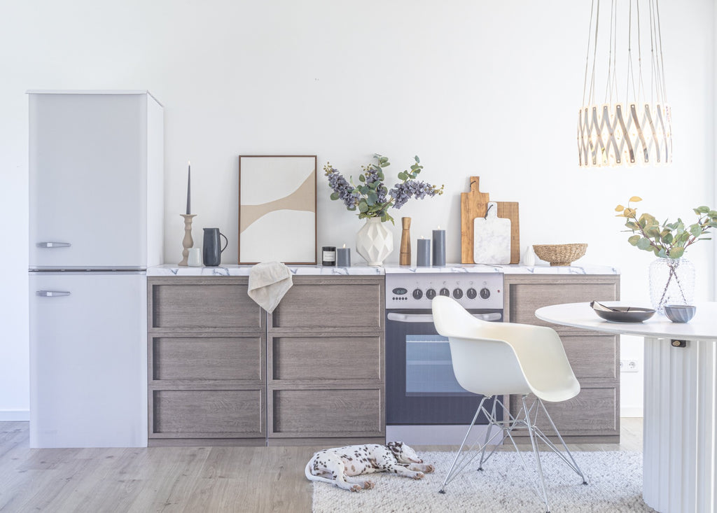 Home Staging Küchenpaket – Basis (5 Farbvarianten als Pappküche)