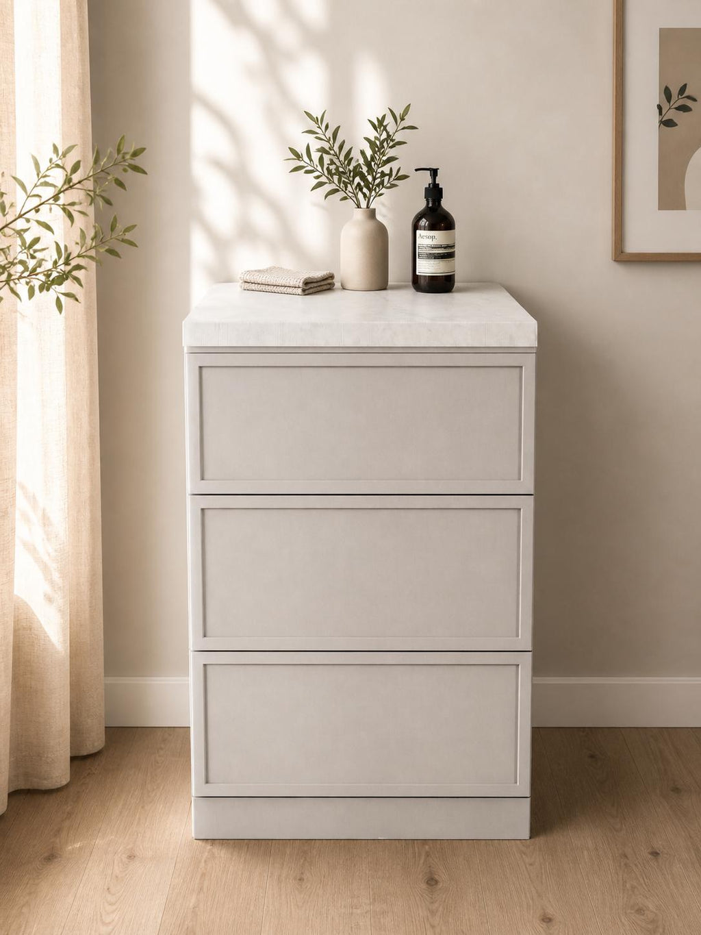 Modulo cucina AIK – Beige | Cucina per Home Staging