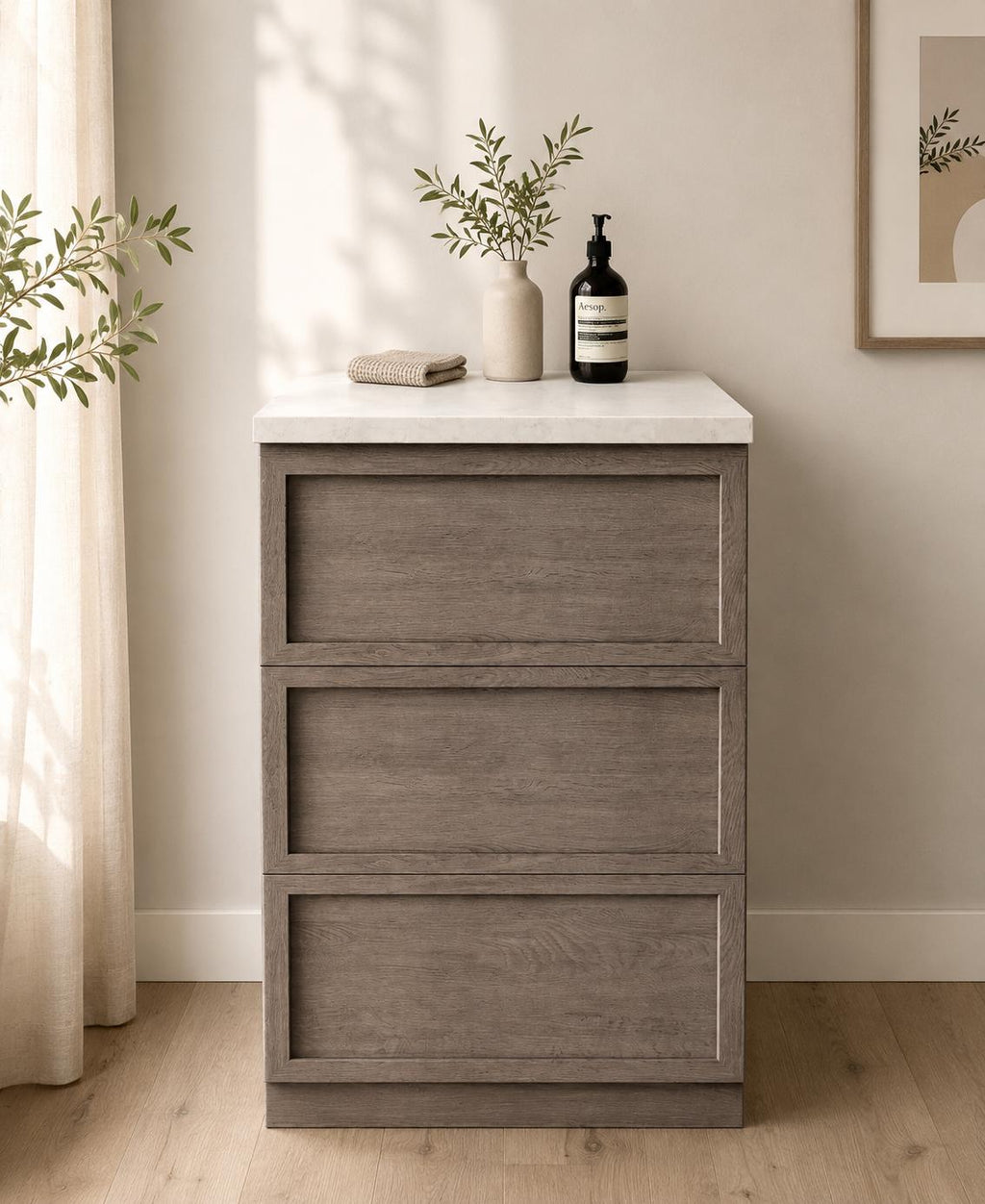 Modulo cucina KARLSSON effetto legno | Cucina per Home Staging
