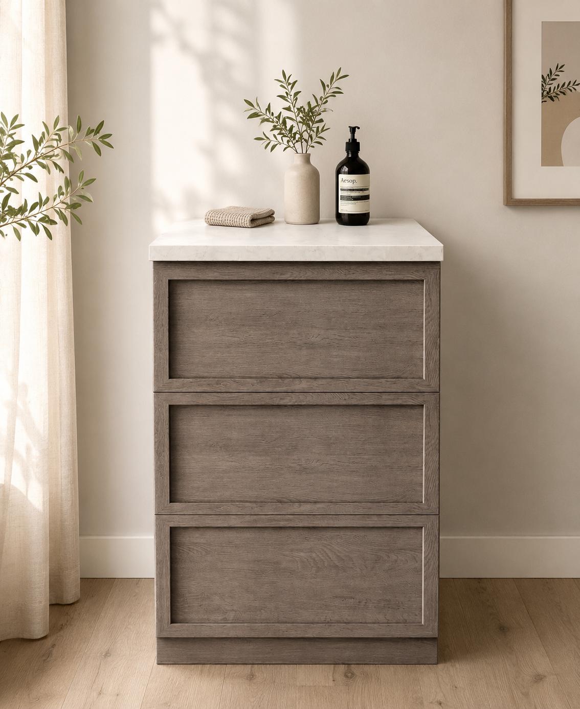 Modulo cucina KARLSSON effetto legno | Cucina per Home Staging